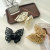 Korean Large Double-Layer Hollow Butterfly Barrettes Temperament Shark Clip Frosted High-Grade Clip Female Headdress