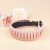 Pleated Headband Cross-Border Fashion PU Leather Solid Color Leather Headdress Fashion Pressure Hair Accessories Women