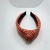 Simple Hairband Brown Individually Packaged Women's Bohemian Color-Blocking Bow Straw Handmade