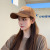 Lamb Wool Hat for Women 2022 Autumn and Winter New Korean Style Baseball Cap Leather Stitching Fashion Brand Winter Warm Peaked Cap