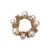 Elegant Pearl Rhinestone Heafrope Women's Simple Temperament Hair Rope Korean Instafamousrubber Band