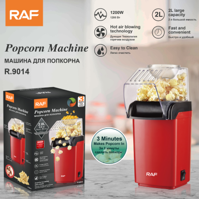 RAF European Standard Household Popcorn Machine Automatic Mini Corn Flower Extruder Small DIY Popcorn Machine 9014