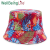 New Cross-Border Vacation Style Floral Bucket Hat Men's and Women's Japanese Style Printing Outdoor Sunshade Retro Ethnic Style Bucket Hat