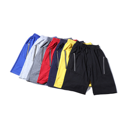 Foreign Trade Men's Summer Running Exercise Shorts Cotton Breathable Fitness Basketball Shorts Casual Shorts