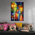 Living Room Restaurant Decoration Painting New Chinese Modern Fresh Dining Room Wall Kitchen Hanging Painting Canvas Three-Piece Painting Style