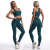 Foreign Trade Spring/Summer Yoga Wear Sportswear Suit Female European and American Workout Bra Sports Running Clothes Yoga Suit