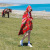 Ethnic Style Hooded Cloak Shawl Female Winter Thickening Warm Tea Cali Jiangxi Tibetan Travel Red Hooded Cloak