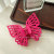 Korean Large Double-Layer Hollow Butterfly Barrettes Temperament Shark Clip Frosted High-Grade Clip Female Headdress