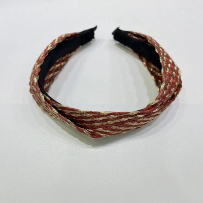 Instafamous Hairband Korean Sweet Mori Girls Headdress Cute Super Cute All-Match Fabric Head Buckle Wholesale