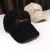 Shepherd Roll Plush Baseball Cap Female Autumn and Winter Fashion Brand Embroidery Dreaming All-Matching Warm Youth Couple Peaked Cap