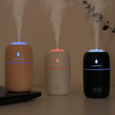 Cross-Border Humidifier USB Home Office Desk Surface Panel Mute Small Auto Aromatherapy Humidifier Gift Printed Logo