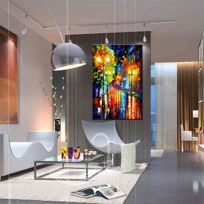 Living Room Restaurant Decoration Painting New Chinese Modern Fresh Dining Room Wall Kitchen Hanging Painting Canvas Three-Piece Painting Style