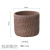 Cement Flower Pot Nordic Style Simple Creative Personality Large Diameter Green Plant Pot Vertical Pattern Rotation