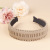 Hair Fixer Pleated Hairpin Headband Korean Style Wide-Brimmed PU Leather Headband Korean Style Versatile Casual Headwear for Women