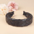 New Cross-Border European and American Style Leather Headband Making Leather Woven Headband Pu Hairpin Fashion Female Hair Accessories