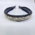 Flat Headband Korean New Style Wide-Brimmed Ethnic Air Drill Headbands Rhinestone Pearl Sequins