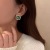 Letter Earrings Light Luxury High-Grade Sense Female Stud Earrings 2022 New Fashion Delicate Earrings Design Sense Niche