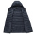 Foreign Trade Men's Winter Warm Hooded Cotton Jacket Men's Vest down Cotton Vest Warm Cotton Coat