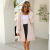 Foreign Trade Women's Clothing European and American Foreign Trade Loose Oversized Cardigan Solid Color Knitted Coat Export