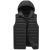 Foreign Trade Men's Cotton-Padded Clothes Men's down Cotton-Padded Jacket Winter Warm Men's Thin Vest Hooded Vest Lightweight Vest