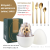 S Egg cutlery set Stainless Steel Knife Forks Silver Egg Golden Eggs 24-Piece Tableware Cross-Border Egg-Shaped Gift Box