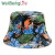 New Cross-Border Vacation Style Floral Bucket Hat Men's and Women's Japanese Style Printing Outdoor Sunshade Retro Ethnic Style Bucket Hat