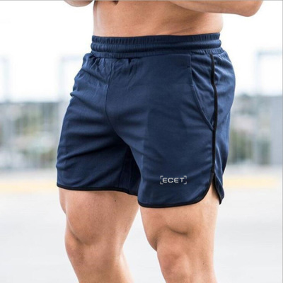 Foreign Trade Men's Clothing Men's Athletic Shorts Outer Wear Shorts Mesh Quick-Dry Casual Breathable Running Training Beach Pants