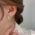 Light Luxury Temperament Circle and Pearl Earrings 2022 New Trendy Ear Ring Women's Ear Clip Niche Design Earrings