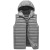Foreign Trade Men's Cotton-Padded Clothes Men's down Cotton-Padded Jacket Winter Warm Men's Thin Vest Hooded Vest Lightweight Vest