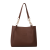 High-Grade Big Bag  Large Capacity Autumn and Winter New Western Style Student Class Shoulder Tote Bag Versatile Handbag