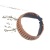 Pleated Headband Cross-Border Fashion PU Leather Solid Color Leather Headdress Fashion Pressure Hair Accessories Women