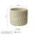 Cement Flower Pot Nordic Style Simple Creative Personality Large Diameter Green Plant Pot Vertical Pattern Rotation