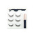 False Eyelashes Magnetic Magnet Liquid Eyeliner Eyelashes 3 Pairs Set Magnetic Suction Five Magnet Eyelashes Glue-Free