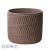 Cement Flower Pot Nordic Style Simple Creative Personality Large Diameter Green Plant Pot Vertical Pattern Rotation