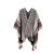 Lijiang Travel Shawl Ethnic Style Xinjiang Tibet Qinghai Tea Khaki Salt Lake Cloak Outer Wear Thickened Cloak Robe Women