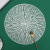 PVC Placemat round Fireworks Gilding Hollow Dining Table Cushion Nordic Style Western-Style Placemat Tea Placemat