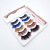 False Eyelashes Color Five Pairs Magnetic Liquid Eyeliner Five Magnetic Eyelash with Clip Three-Dimensional Multi-Layer Factory Wholesale
