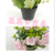 Artificial/Fake Flower Bonsai Plastic Basin Hydrangea Daily Decoration Ornaments