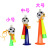 Football Horn Fans Cute Little Three-Tone Speaker Toy World Cup Games Cheering Props Horn Wholesale