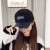 Lamb Wool Hat for Women 2022 Autumn and Winter New Korean Style Baseball Cap Leather Stitching Fashion Brand Winter Warm Peaked Cap