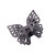 Korean Large Double-Layer Hollow Butterfly Barrettes Temperament Shark Clip Frosted High-Grade Clip Female Headdress