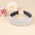 Hair Fixer Pleated Hairpin Headband Korean Style Wide-Brimmed PU Leather Headband Korean Style Versatile Casual Headwear for Women