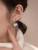 Lock Ear Clip High-Grade Light Luxury Temperament Eardrops Niche Personality Ear Studs Autumn and Winter Bell Earrings