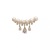 Korean Fashion Simple Brooch Trendy Pearl Tassel Pin Personality Imitation Crystal Suit Coat Accessories Elegant Corsage