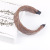 New Cross-Border European and American Style Leather Headband Making Leather Woven Headband Pu Hairpin Fashion Female Hair Accessories