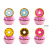 Cross-Border Party Spot Donut Party Decoration Hanging Flag Decorative Flag Small Power Strip Donut Spiral Ornaments