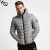 Foreign Trade Men's down Jacket Fitness Casual Hooded Zipper Cotton Coat Men's Fashion Loose Cotton Jacket