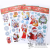 New Christmas Gilding Decorative Stickers Christmas Party Event Decorative Wall Stickers Shopping Window Stickers