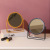 Wholesale Nordic Metal Single-Sided round Makeup Mirror Girls' Dormitory Desktop Folding Mirror Desktop Home Dressing Mirror