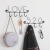 Special Clearance Wall Decoration Wall Mounted Hoy Living Room Entrance Wall Key Hook Bedroom Metal Coat Hook Row Hook